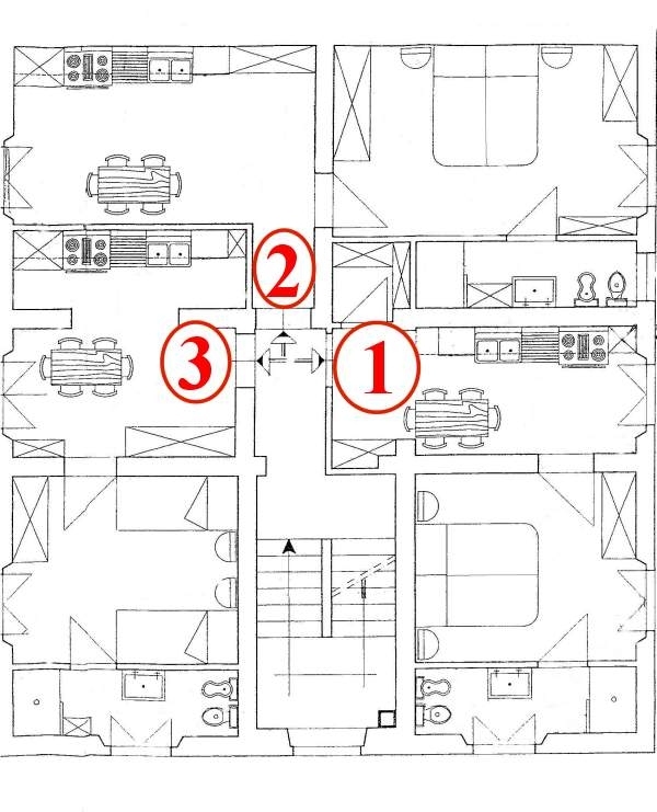 1st Floor - Planimetry